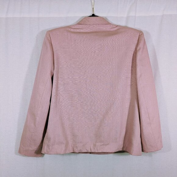 Vintage David N. Light Pink Classic Blazer Size 12 - Picture 2 of 4